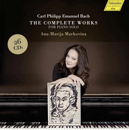 Carl Philipp Emanuel Bach: S&#228;mtliche Werke f&#252;r Klavier Solo. Ana-Marija Markovina 26 CD