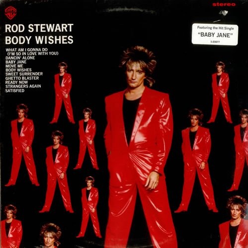 Rod Stewart: Body Wishes LP