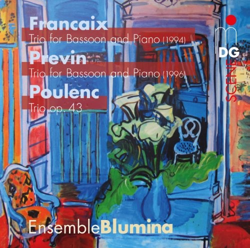 Francaix / Previn / Poulenc Trio for Oboe. Ensemble Blumina SACD