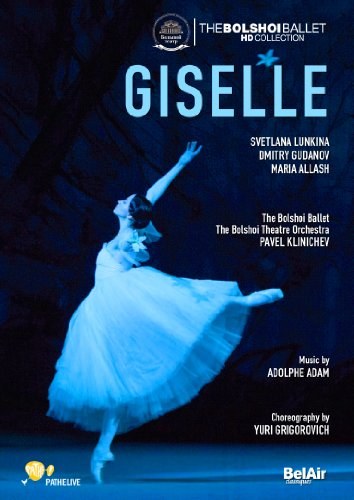 ADAM Adolphe: Giselle. Lunkina, Gudanov, Allash, u.a., Bolshoi Ballet, Orchester, Pavel Klinichev DVD