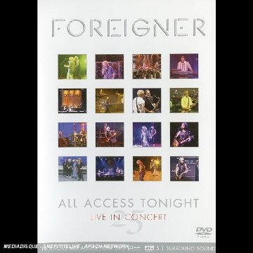 Foreigner: All Access Tonight : live in concert DVD