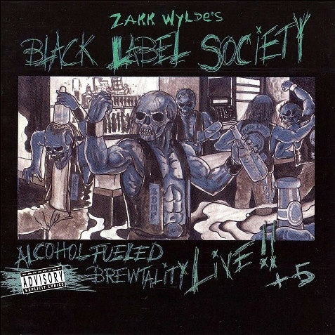 Zakk Wylde's Black Label Society* – Alcohol Fueled Brewtality - Live !! + 5 2 CD