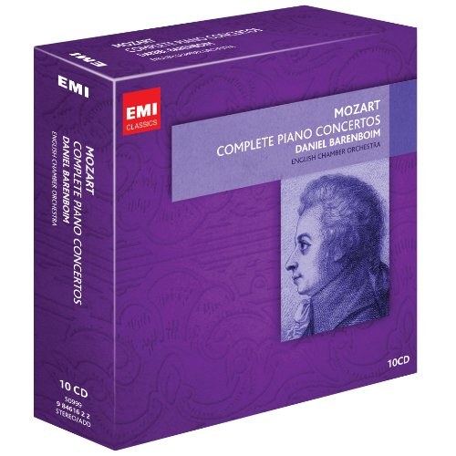 Mozart: Complete Piano Concertos - Daniel Barenboim 10 CD