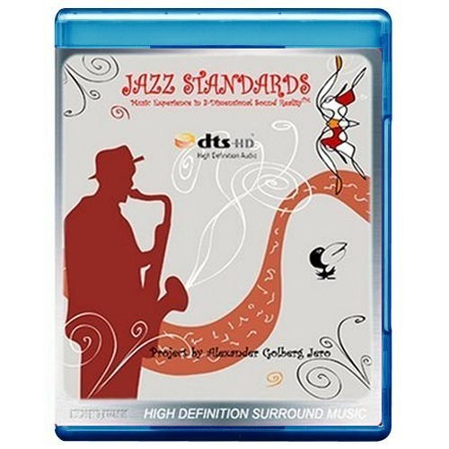 Jazz Standards: Music Experience in 3-Dimensional Sound Reality - Blu-ray 5.1 DTS-HD Master Audio Disc Audio Only
