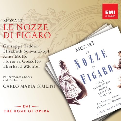 Mozart: Le nozze di Figaro, K492. Philharmonia Chorus & Orchestra, Carlo Maria Giulini 2 CD
