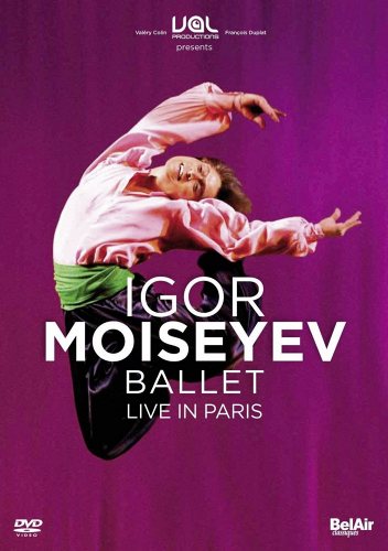 Igor Moiseyev Ballet Live in Paris DVD -