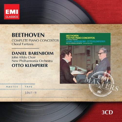 Beethoven: Complete Piano Concertos - Daniel Barenboim 3 CD