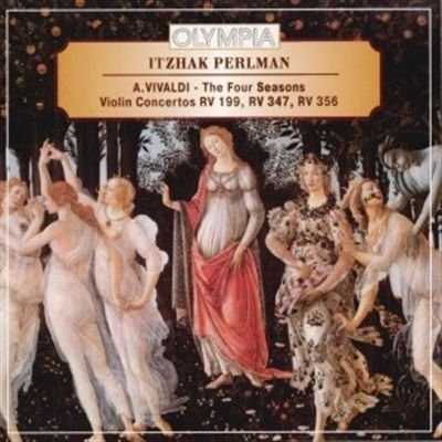 Vivaldi - The Four Seasons Violin Concertos RV 199, RV 347, RV 356 - Itzhak Perlman CD