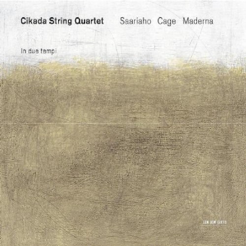 Cikada String Quartet: In Due Tempi CD