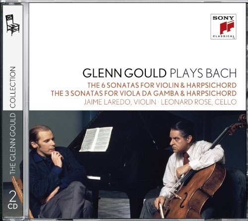 Gould, Glenn - Glenn Gould plays Bach: The 6 Sonatas for Violin & Harpsichord Bwv 1014-1019; The 3 Sonatas for Viola da gamba & Harpsichord Bwv 1027-1029 2 CD
