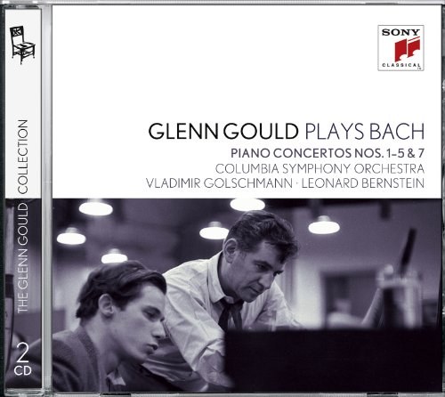 Gould, Glenn - Glenn Gould plays Bach: Piano Concertos Nos. 1 - 5 Bwv 1052-1056 & No. 7 Bwv 1058 2 CD