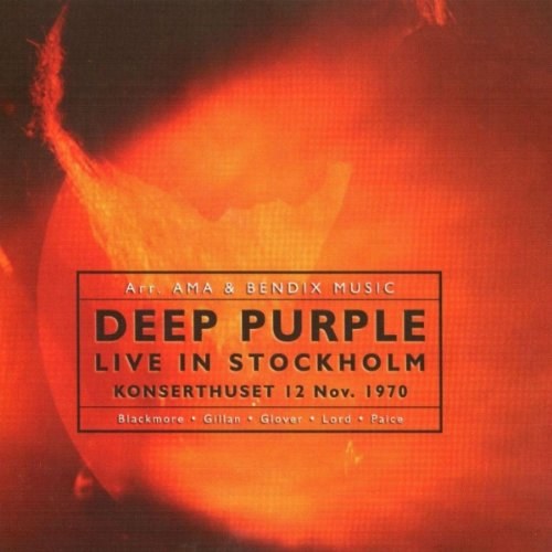 DEEP PURPLE - Live In Stockholm 1970 2 CD