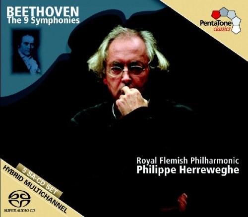 BEETHOVEN The 9 Symphonies Royal Flemish Philharmonic Philippe Herreweghe 5 SACD