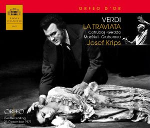 Verdi: La Traviata. Gedda, Cotrubas. Krips 2 CD