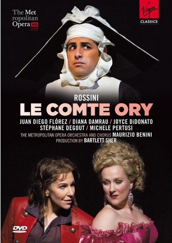 Rossini: Le Comte Ory. Juan Diego Fl&#243;re, Diana Damrau, Joyce DiDonato. 2 DVD