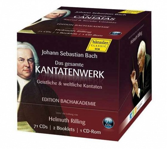 Bach: The Complete Cantatas Box. Rilling 73 CD