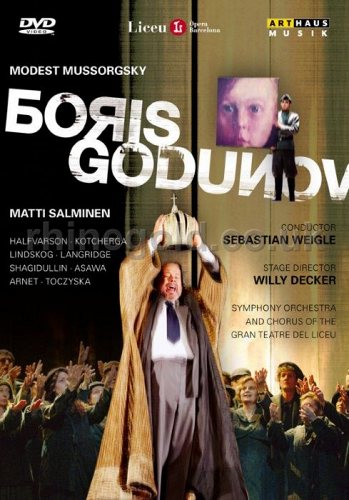 Mussorgsky: Boris Godunov, Gran Teatre del Liceu, Barcelona, 2004 DVD