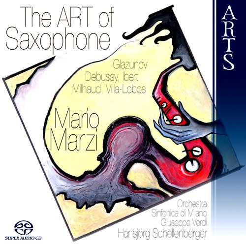 Saxophone Recital: Marzi, Mario - GLAZUNOV, A. / DEBUSSY, C. / IBERT, J. / MILHAUD, D. / VILLA-LOBOS, H. 