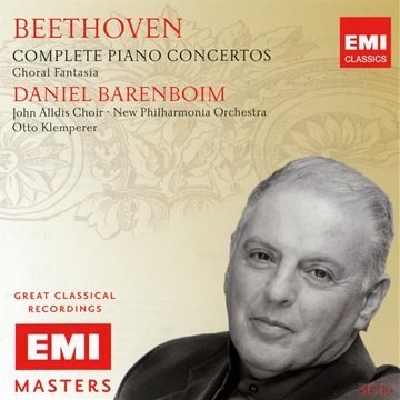 BEETHOVEN: COMPLETE PIANO CONCERTOS ETC - Barenboim, Daniel 3 CD