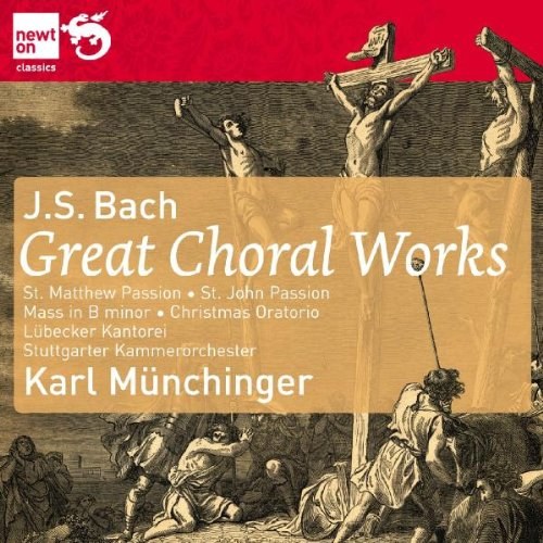 Bach - Mattheus Passion, Johannes Passion. MUNCHINGER, AMELING 9 CD
