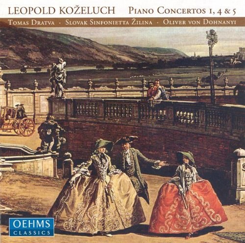 KOZELUCH: Piano Concertos Nos. 1, 4 and 5 CD