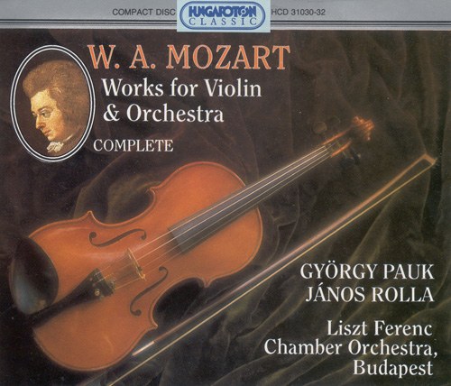 MOZART: Complete Works for Violin and Orchestra 3 CD