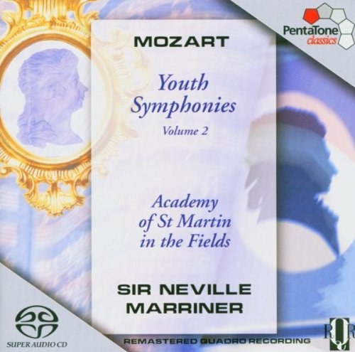 MOZART. " Youth Symphonies" Vol. 2 / Academy of St Martin in the Fields, SIR NEVILLE MARRINER SACD
