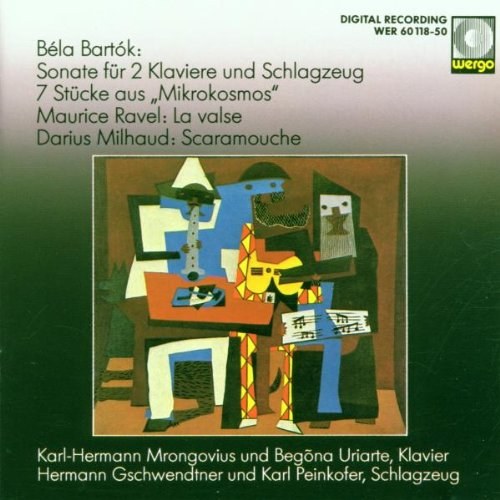 Bartok / Ravel / Milhaud - Bart&#243;k / Ravel / Milhaud: Mrongovius / Uriarte Mrongovius / Uriarte / Gschwendtne CD