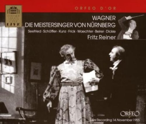 Wagner, Richard - Die Meistersinger von N&#252;rnberg. / Wiener Staatsoper, Fritz Reiner 4 CD