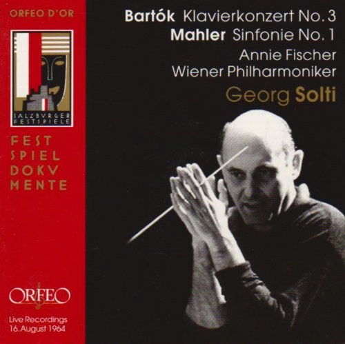 Bart&#243;k, B&#233;la; Mahler, Gustav - Anne Fischer, Wiener Philharmoniker, Sir Georg Solti CD
