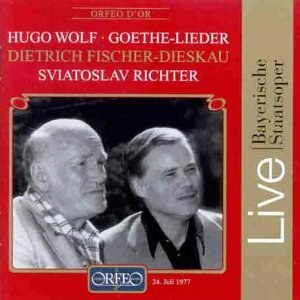 Wolf, Hugo - Goethe-Lieder. / Dietrich Fischer-Dieskau, Sviatoslav Richter CD