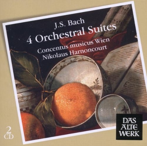 Bach: Orchestersuiten Nr.1-4 - Harnoncourt 2 CD