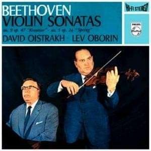 Beethoven: Sonatas for Piano and Violin Nos. 5 & 9 / Lev Oborin and David Oistrach LP