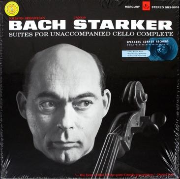 Bach - Suites Cello Complete, Janos Starker - Box Set / 180Gram / Remastered 3 LP