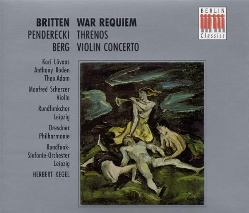 Berg / Britten / Penderecki - Adam, T./ Scherzer, H./ Kegel, H./ D 2 CD