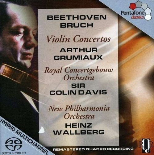 Beethoven Violin concerto in D, op.61 / Bruch Violin concerto №1 - Arthur Grumiaux SACD