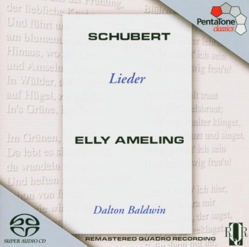 SCHUBERT - Lieder. / Elly Ameling SACD