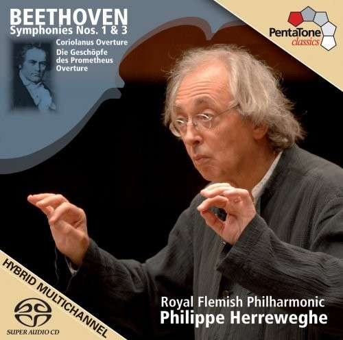 BEETHOVEN - Symphonies Nos. 1 & 3. / Philippe Herreweghe SACD