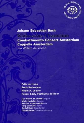 BACH - Weihnachts-Oratorium 2sacd+Book 2 SACD