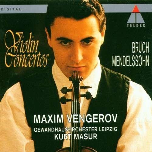 MENDELSSOHN: Violin Concerto; BRUCH: Violin Concerto No. 1. / Maxim Vengerov, Gewandhausorchester Leipzig; Kurt Masur CD