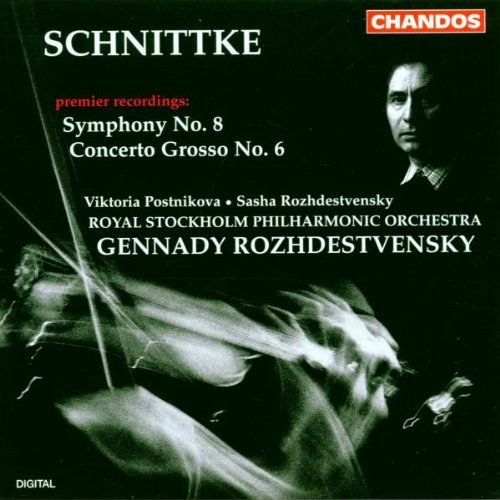 Schnittke: Symphony No 8 / Royal Stockholm Philharmonic Orchestra. Gennady Rozhdestvensky CD