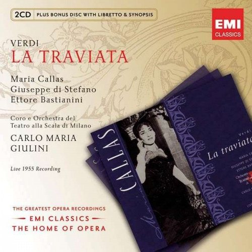 VERDI, G., LA TRAVIATA - Callas, Maria / Giulini, Carlo Maria 2 CD