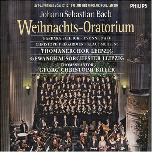 Bach: Weihnachts-Oratorium BWV 248. Thomanerchor Leipzig, Gewandhausorchester Leipzig, Georg Christoph Biller 2 CD