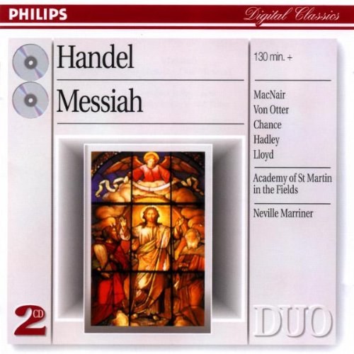 Handel: Messiah. Academy of St. Martin in the Fields, Neville Marriner 2 CD