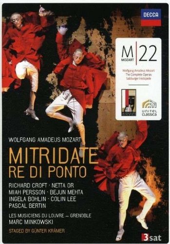 Mozart: Mitridate, Re di Ponto. Les Musiciens du Louvre, Marc Minkowski 2 DVD