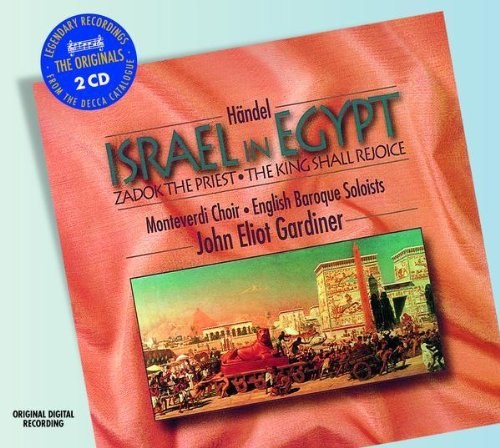 Handel: Israel in Egypt etc. Monteverdi Choir, English Baroque Soloists, John Eliot Gardiner 2 CD