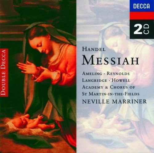 Handel: Messiah. Ameling. Academy of St. Martin in the Fields, Neville Marriner 2 CD