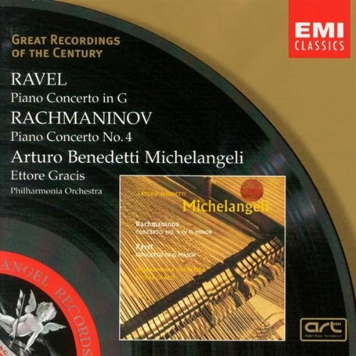 RAVEL / RACHMANINOV, PIANO CONCERTOS - Michelangeli, Arturo Beneditti CD