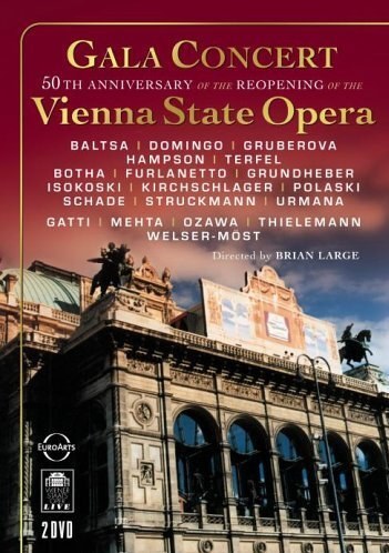 Gala Concert in Celebretation of the 50th Anniversary of the Reopening of the Vienna State Opera 2 DVD