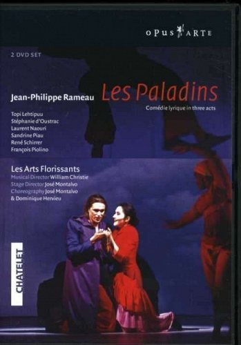Rameau - Les Paladins. Lehtipuu, Naouri, William Christie 2 DVD